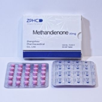 Метандиенон ZPHC (Methandienone) 50 таблеток (1таб 20 мг) - Семей